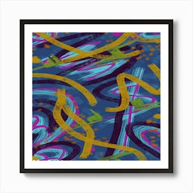 Abstract painting 1 Art Print