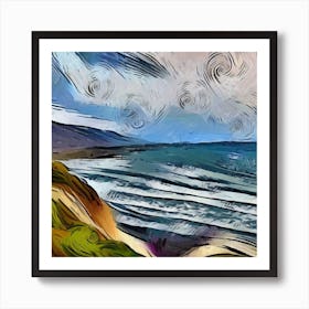 Scottish Highlands Seaside Series 1 Art Print