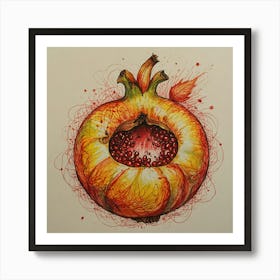 Pomegranate 18 Art Print