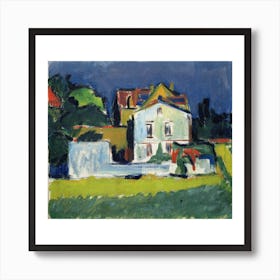 House In A Landscape Art Print