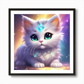 Cute Kitten 1 Art Print