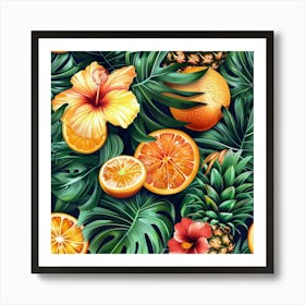 Tropical Fusion (12) Art Print