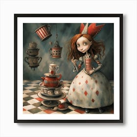 Alice In Wonderland 3 Art Print