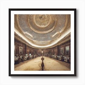 Hall Of Mirrors Art Print