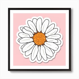 Daisy Art Print