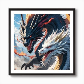 Dragons 1 Art Print