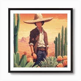 Cactus 80 Art Print