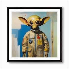 Yoda the Alien Poster