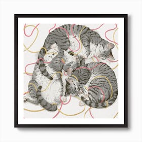 Sleeping Cats Poster