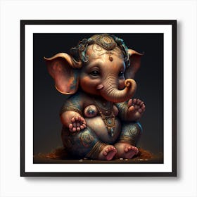 Shree Ganesha 5 Art Print