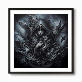 Dark Fantasy Painting Art Print