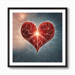 Framed Canvas Love Heart Set of 3, Heart Print, Digital Print, Love,  Doodle, Stretched Canvas Art, Rolled Print 