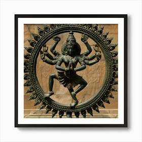 Hindu Goddess 3 Art Print