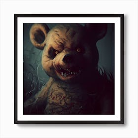 Teddy Bear Art Print