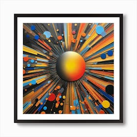 Sunburst Art Print