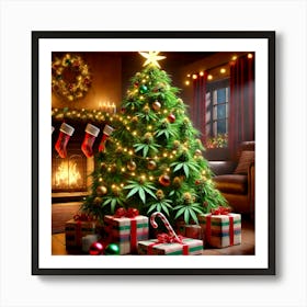 High Times for Christmas Art Print