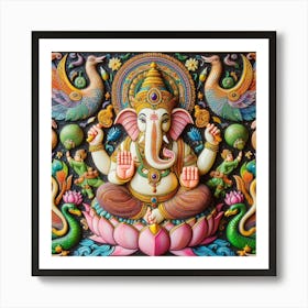 Ganesha 51 Art Print