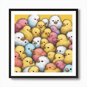 Little Chicks 2 Art Print