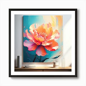 Peony Art Print