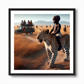 African safari Art Print