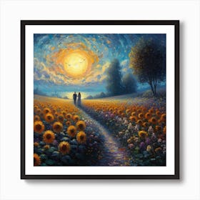 Sunflowers Art Print