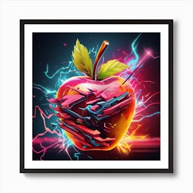 Apple Art Art Print