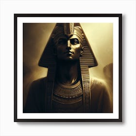 Pharaoh Of Egypt Art Print