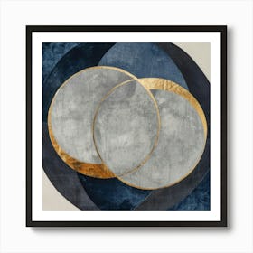 Moon Phases Art Print