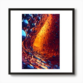 Water Bubbles Art Print