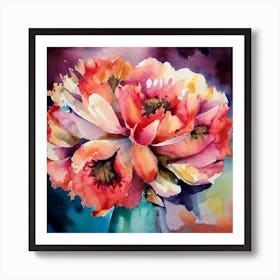 In full bloom : Flower wall decor delights Art Print