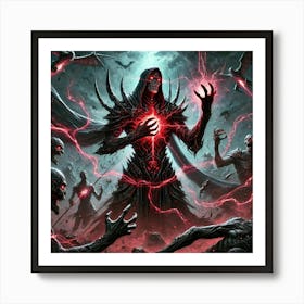 Overlord Tyrus Energy Siphon Art Print