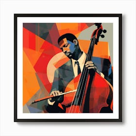 Jazz Musician 1 Art Print