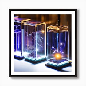 Atoms In Glass Art Print