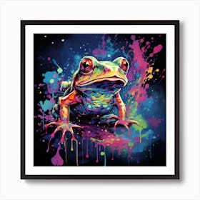 Frog Painting Art Print