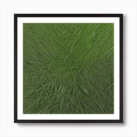 Grass Texture Photo Poster