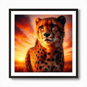 Wild Animal Illustration 115 Art Print