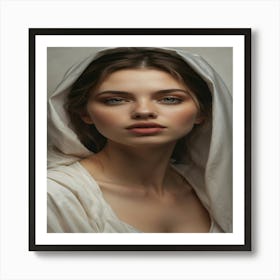 Portrait Of Jesus Art Print