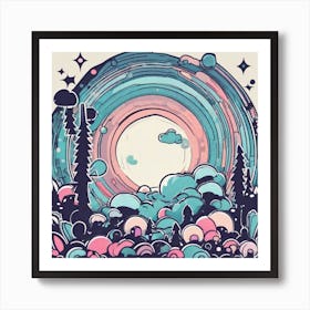 Doodles Art Print