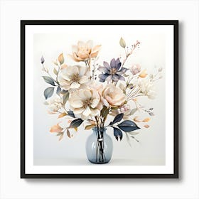 Soft Hues In Bloom Art Print