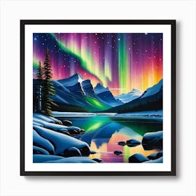 Aurora Borealis 10 Art Print