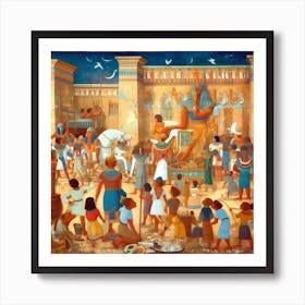 Egyptian Pharaohs Art Print