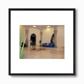 Lobby Of A Hotel Art Print