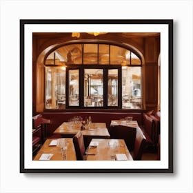 Restaurant In Paris Art Print