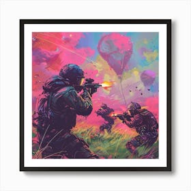 Painterly Painting Art Print