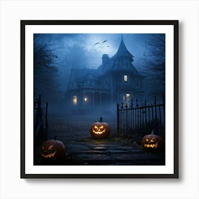 Haunted House 24 Art Print