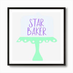 For The Baking Fan Art Print