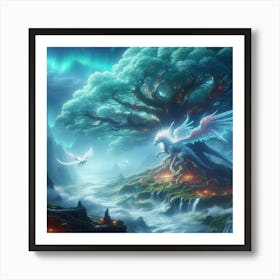 Dragon Tree Art Print