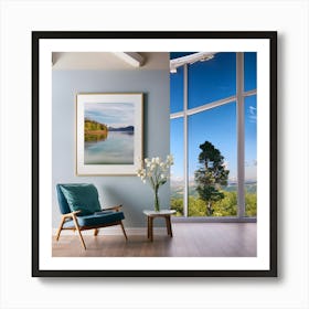 View From A Window Art Print