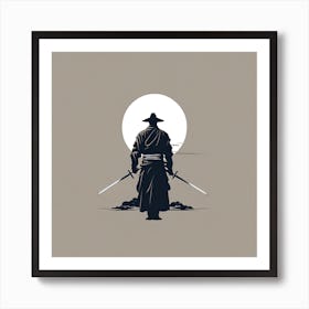 Samurai 4 Art Print