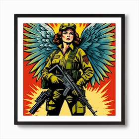 War angel 16 Art Print